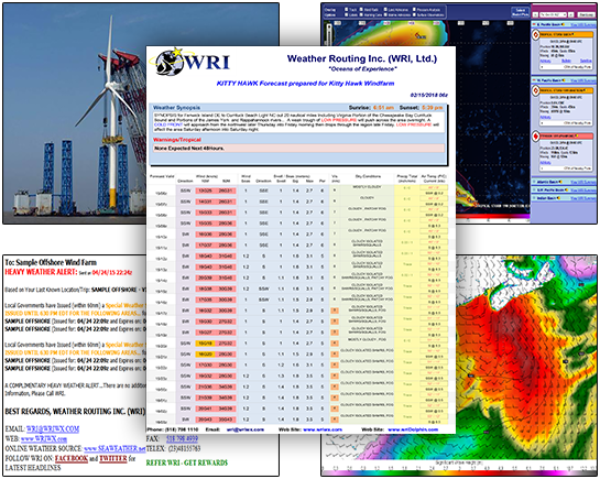 Offshore Site Forecasting